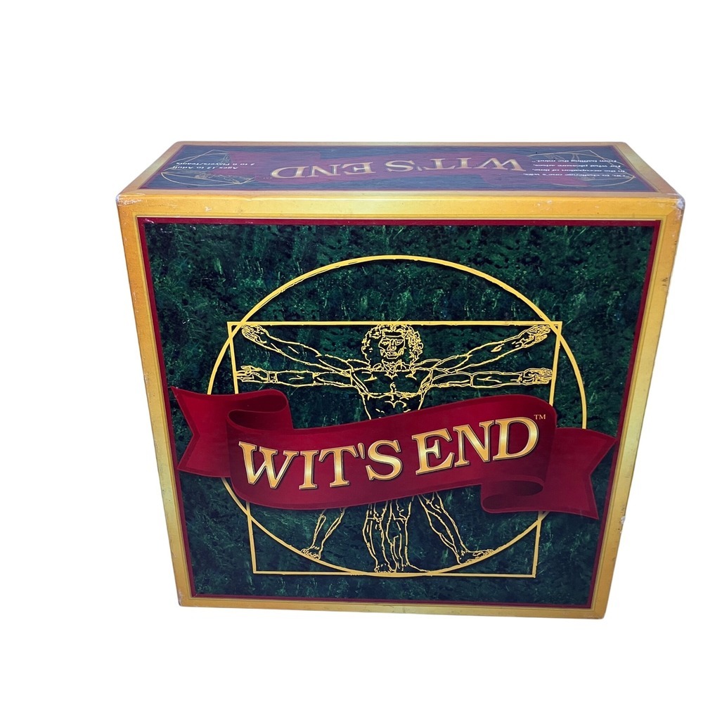 Wits End Board Game Trivia Challenging Fun Ages 12 2-6 Players